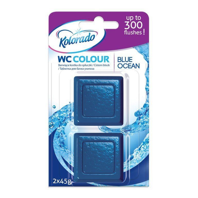 Kolorado WC kocka BLUE 2x45g